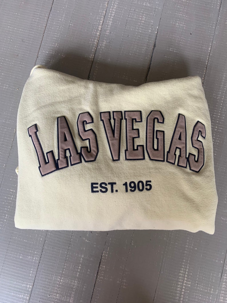 Las Vegas embroidered hoodie image 5