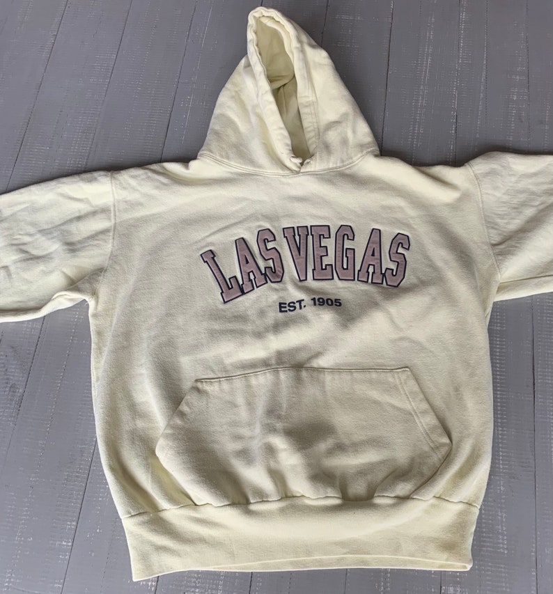 Las Vegas embroidered hoodie image 2