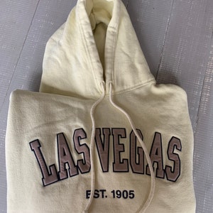 Las Vegas embroidered hoodie image 4