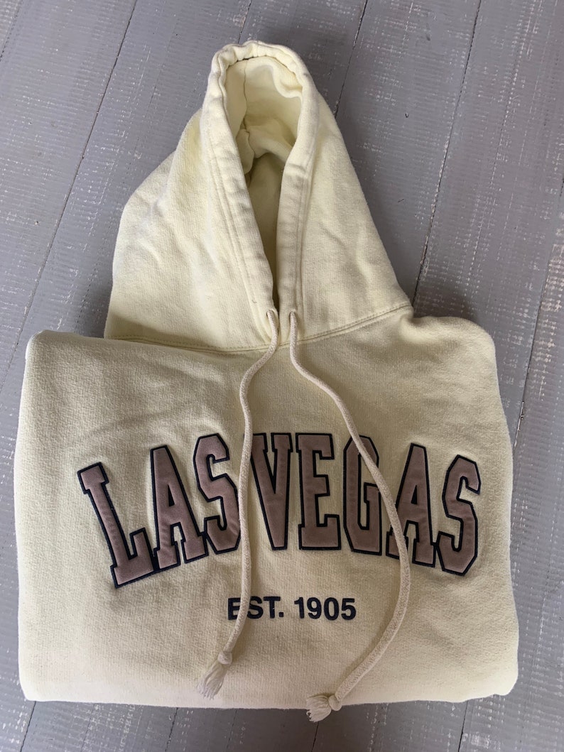 Las Vegas embroidered hoodie image 4