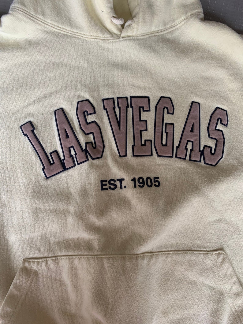 Las Vegas embroidered hoodie image 1