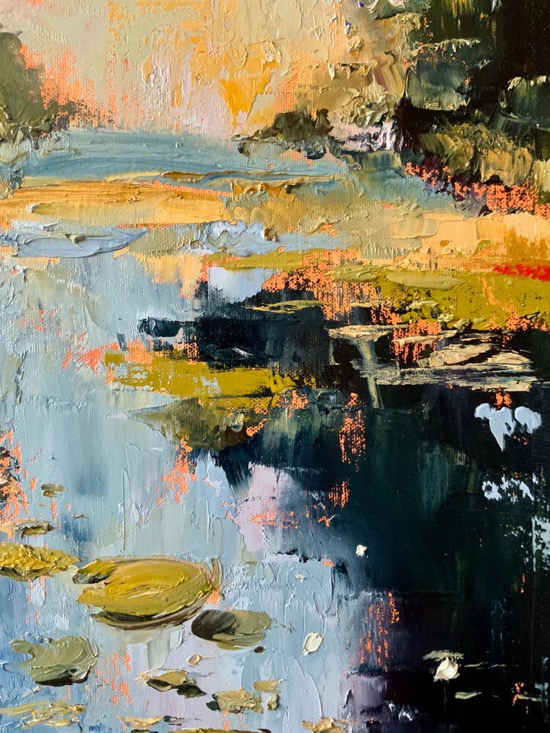 Killarney National Park Art Ireland Painting, Irish Lake Original Art ...