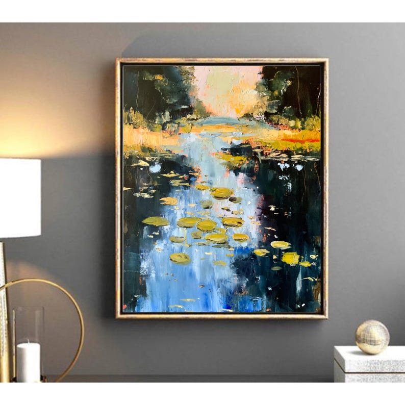 Killarney National Park Art Ireland Painting, Irish Lake Original Art ...