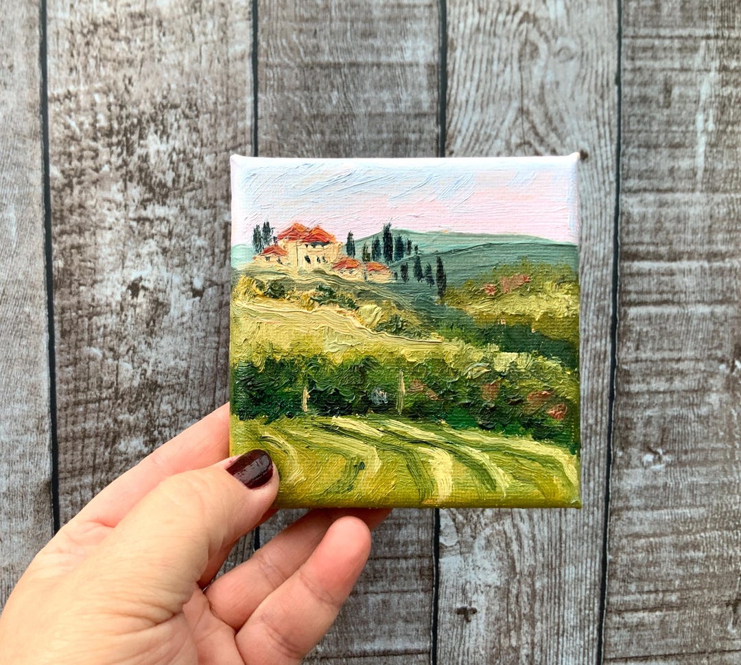 Tuscany Painting Italian Countryside Impasto Oil Painting 4x4 Etsy tuscany-painting-italian-countryside-impasto-oil-painting-4x4-etsy