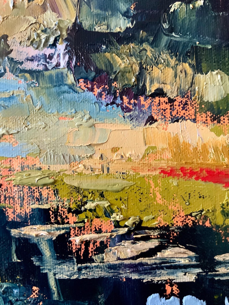 Killarney National Park Art Ireland Painting, Irish Lake Original Art ...