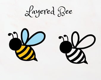 Free Free Layered Bee Svg 74 SVG PNG EPS DXF File