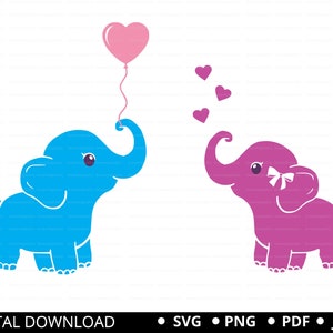 Elephant Svg Bundle, Baby Elephant Svg, Nursery Svg Bundle, baby clipart, Elephant Baby Shower Boy Girl Shirt, Elephant PNG SVG cut file