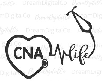 Download Cna Life Svg Etsy