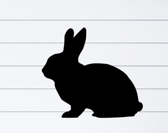 Conejito de Pascua svg, Conejito svg, Pascua svg, Conejo svg, Conejito svg, Descarga digital para Cricut y Silhouette SVG PNG
