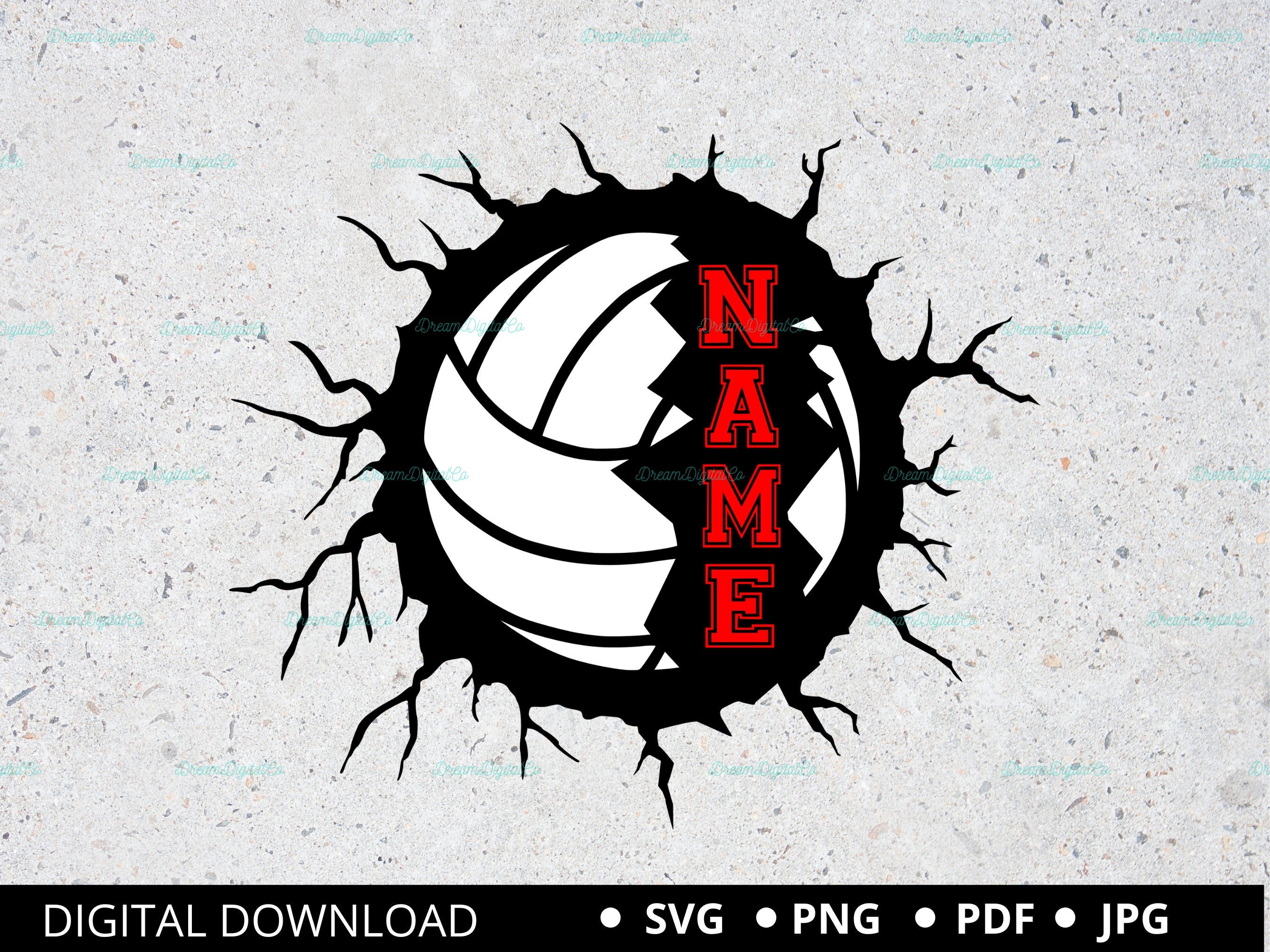 Volleyball SVG Diy Volleyball Name SVG Volleyball Mom Svg Etsy Ireland
