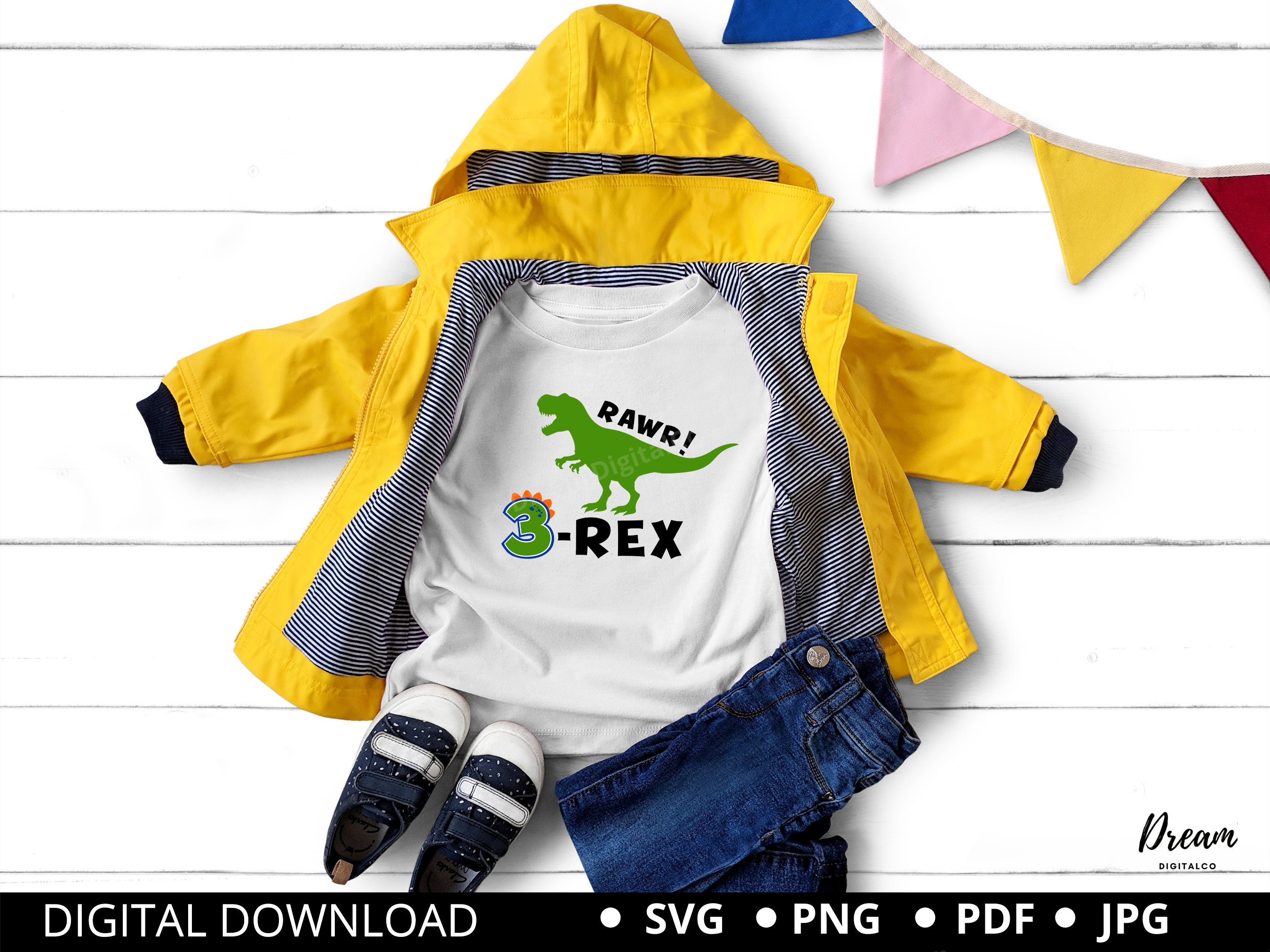3 Rex Svg Three Rex Svg File Three Rex Dinosaur Dinosaur - Etsy Israel