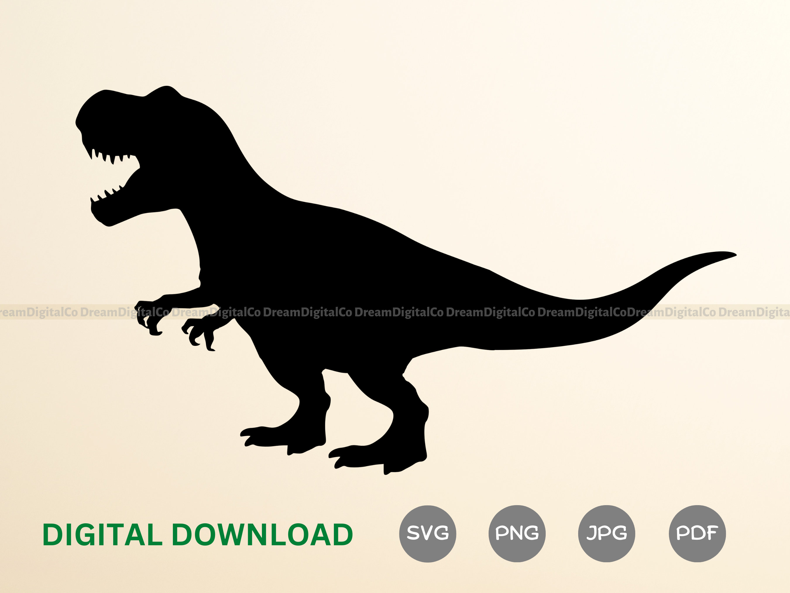 Jumping Dinosaur PNG Transparent Images Free Download, Vector Files