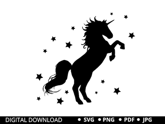 Unicorn SVG, Unicorn head svg, Unicorn vector, Unicorn Shirt Svg, Magical Unicorn Svg, Cute Unicorn PNG SVG