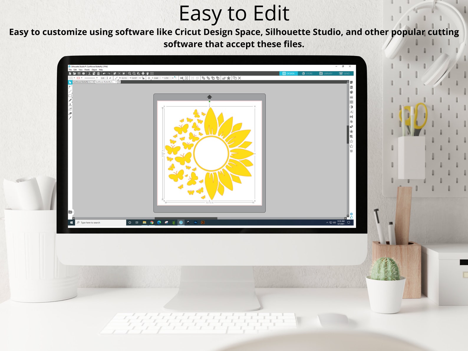 Free Free Sunflower Butterfly Svg 584 SVG PNG EPS DXF File