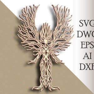 Tree of Life multilayer SVG/ Tree of Life cut file/ 3D layer/ Plywood cutting/ Paper cutting/ SVG file/ 3D mandala plywood