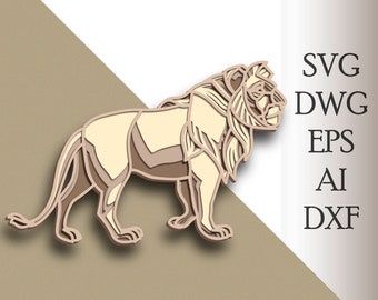 Download Lion Mandala Svg Etsy