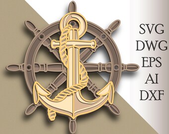 Download Mandala Anchor Svg Etsy