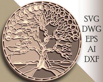 Download Layered Tree Svg Etsy