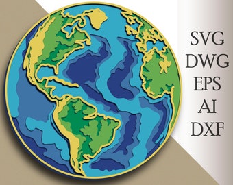 Download World Map Svg Etsy