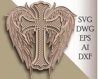 Download 3d Cross Svg Etsy