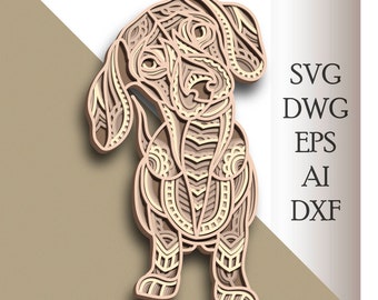 Free Free 187 Layered Dog Mandala Svg SVG PNG EPS DXF File