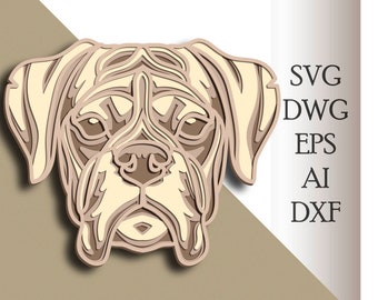 Download Boxer Mandala Svg Etsy