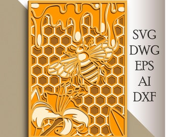 Download Bee Mandala Etsy