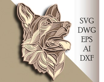 Download Dog Mandala Svg Etsy