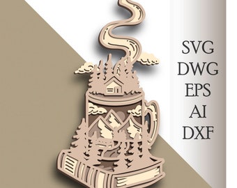 Download 3d Svg Book Etsy