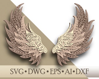 Download Mandala Wings Etsy