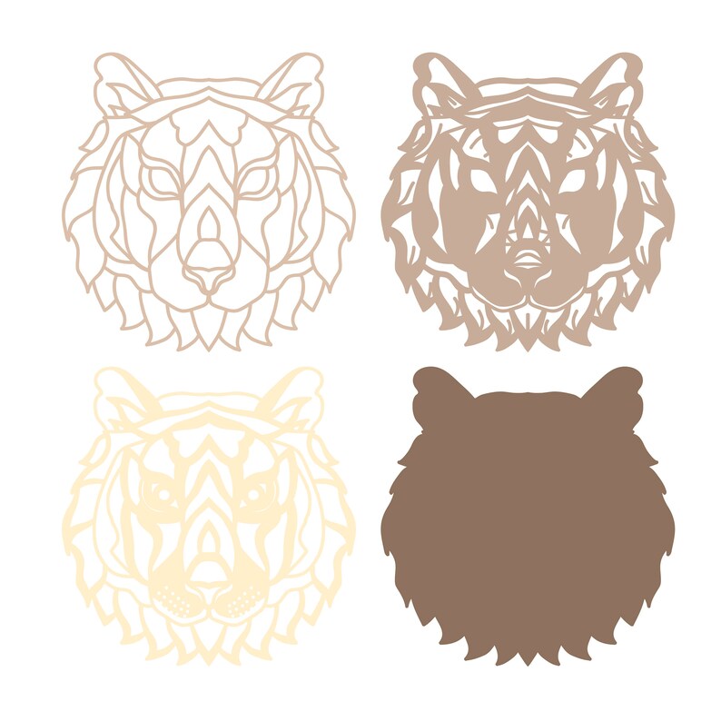 Tiger cut. Киригами из бумаги тигр. Тигр dxf. Tiger cut. Тигр голова вектор.
