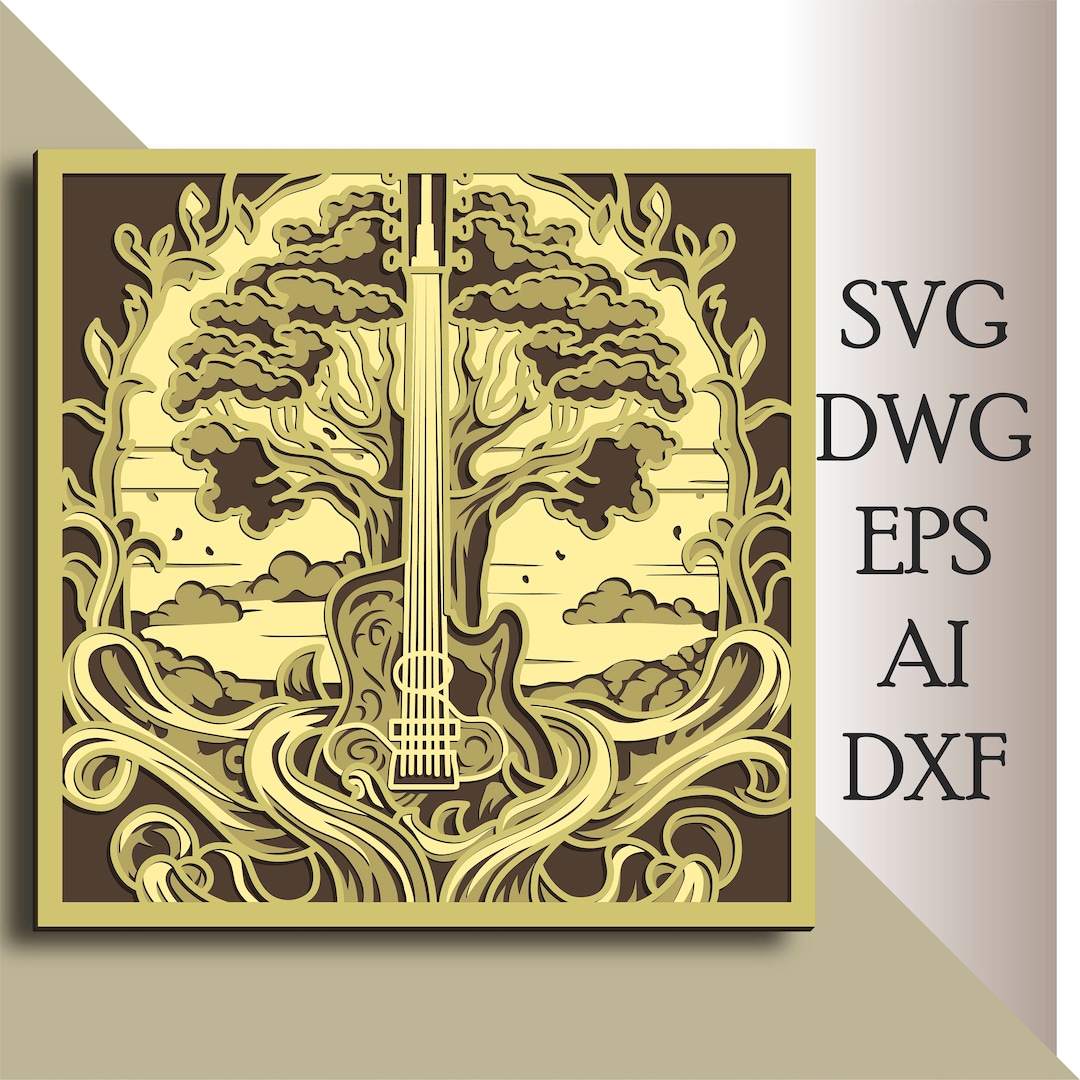 Tree of Life Multilayer SVG/ Tree of Life Cut File/ 3D Layer/ Plywood ...