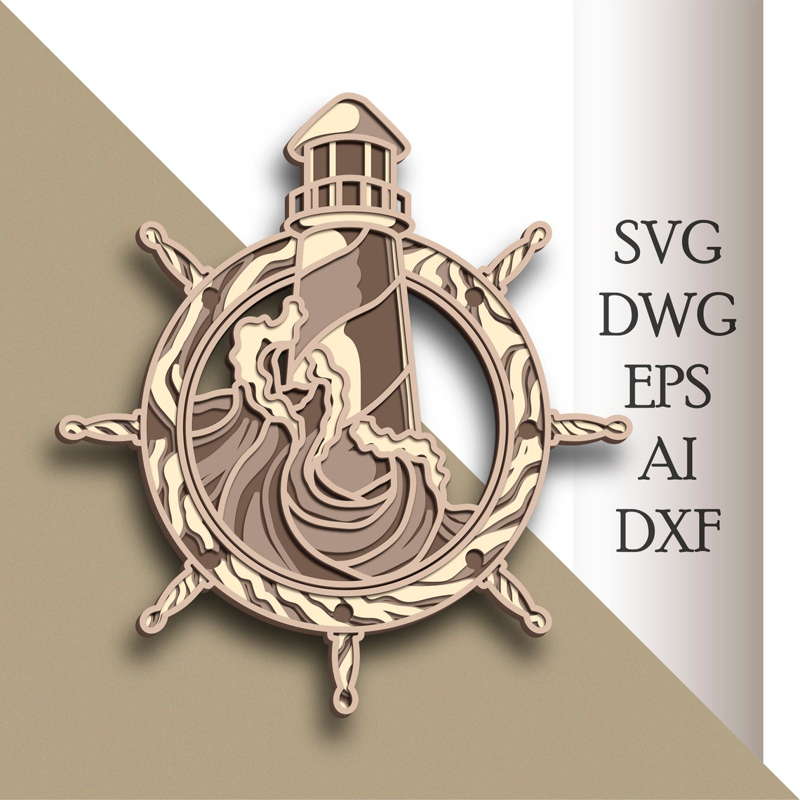 Free Free Layered Lighthouse Svg 918 SVG PNG EPS DXF File