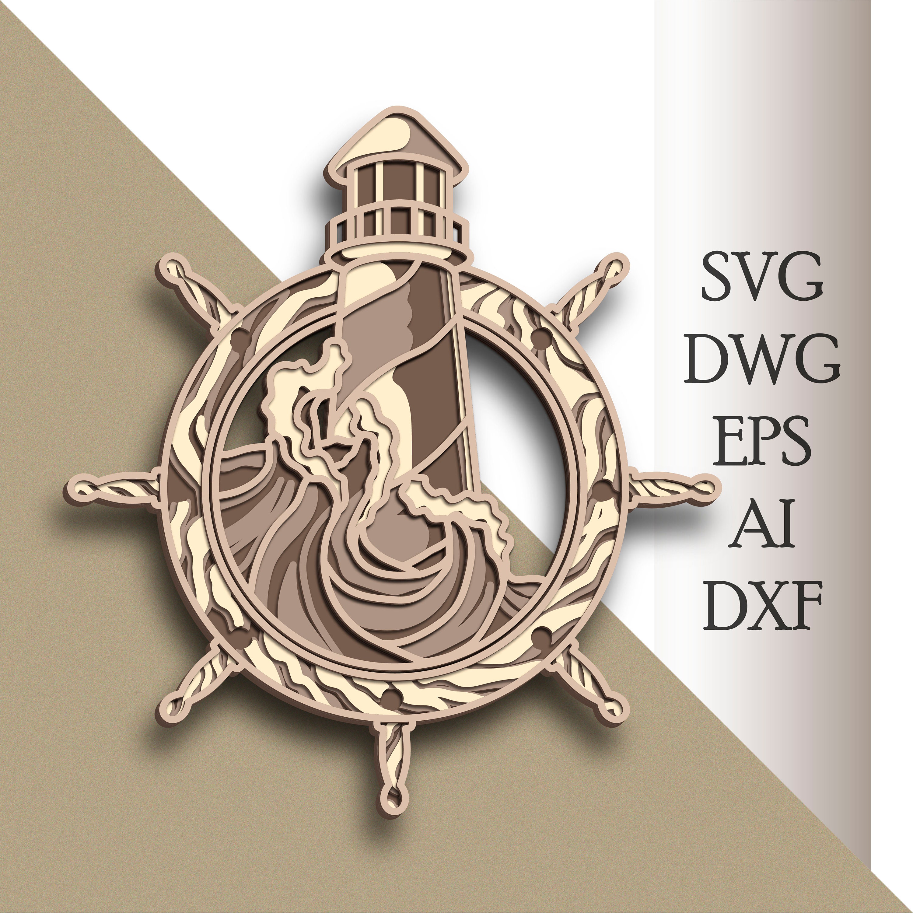 Free Free Layered Lighthouse Svg 918 SVG PNG EPS DXF File