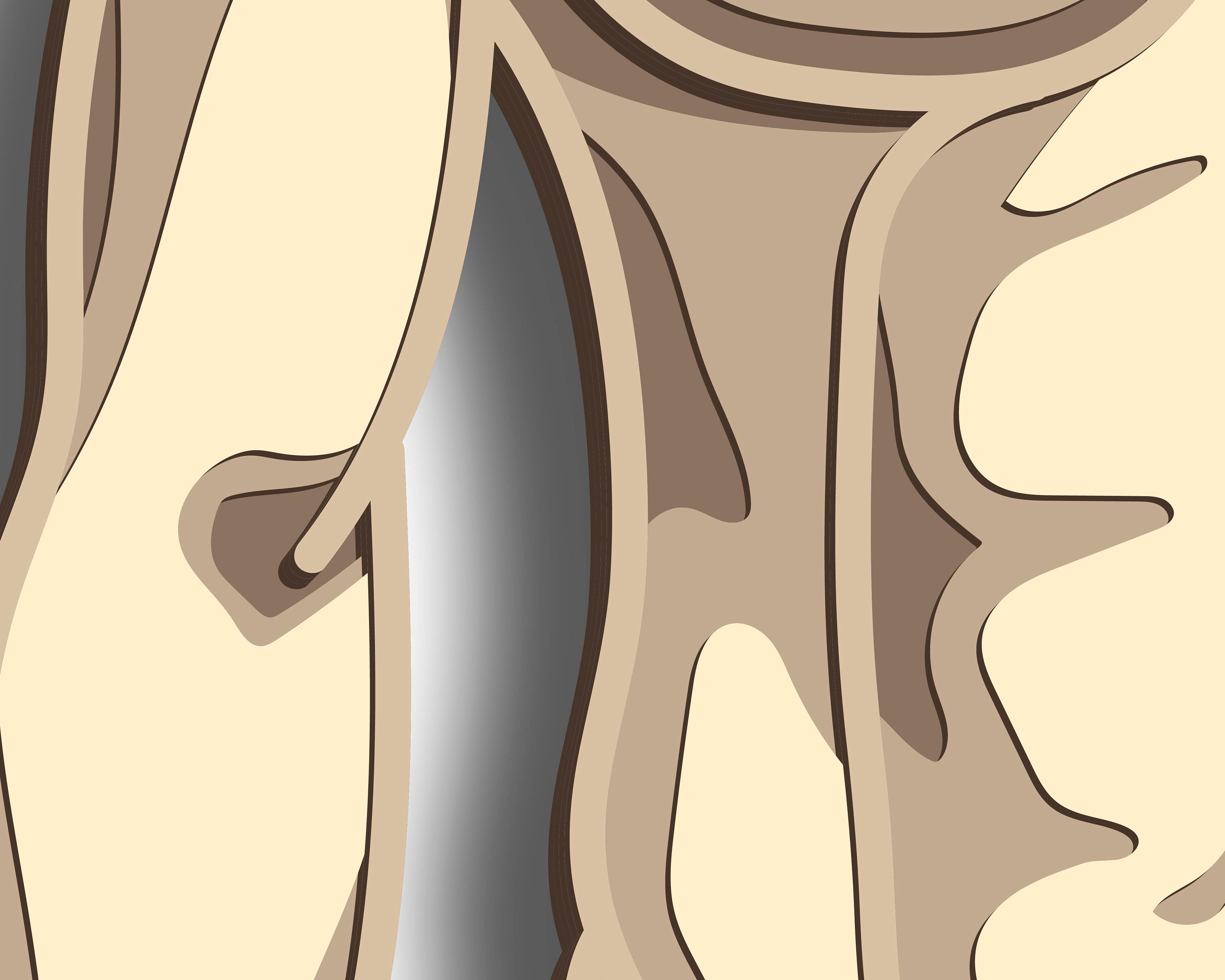 Man Body Multilayer SVG. Laser Cut File. Layer Construction. Plywood ...