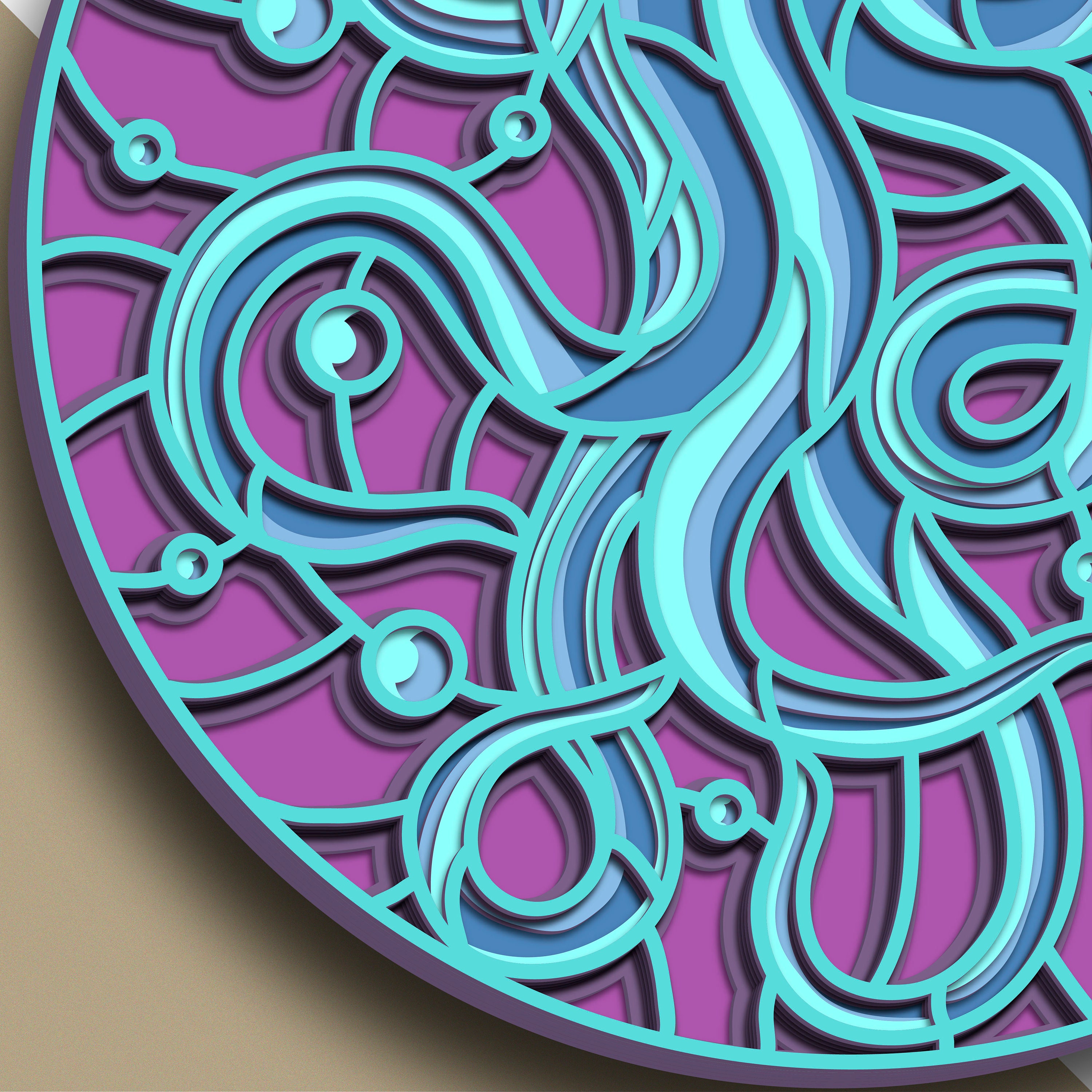 Download Octopus multilayer SVG/ Octopus cut file/ 3D layer ...