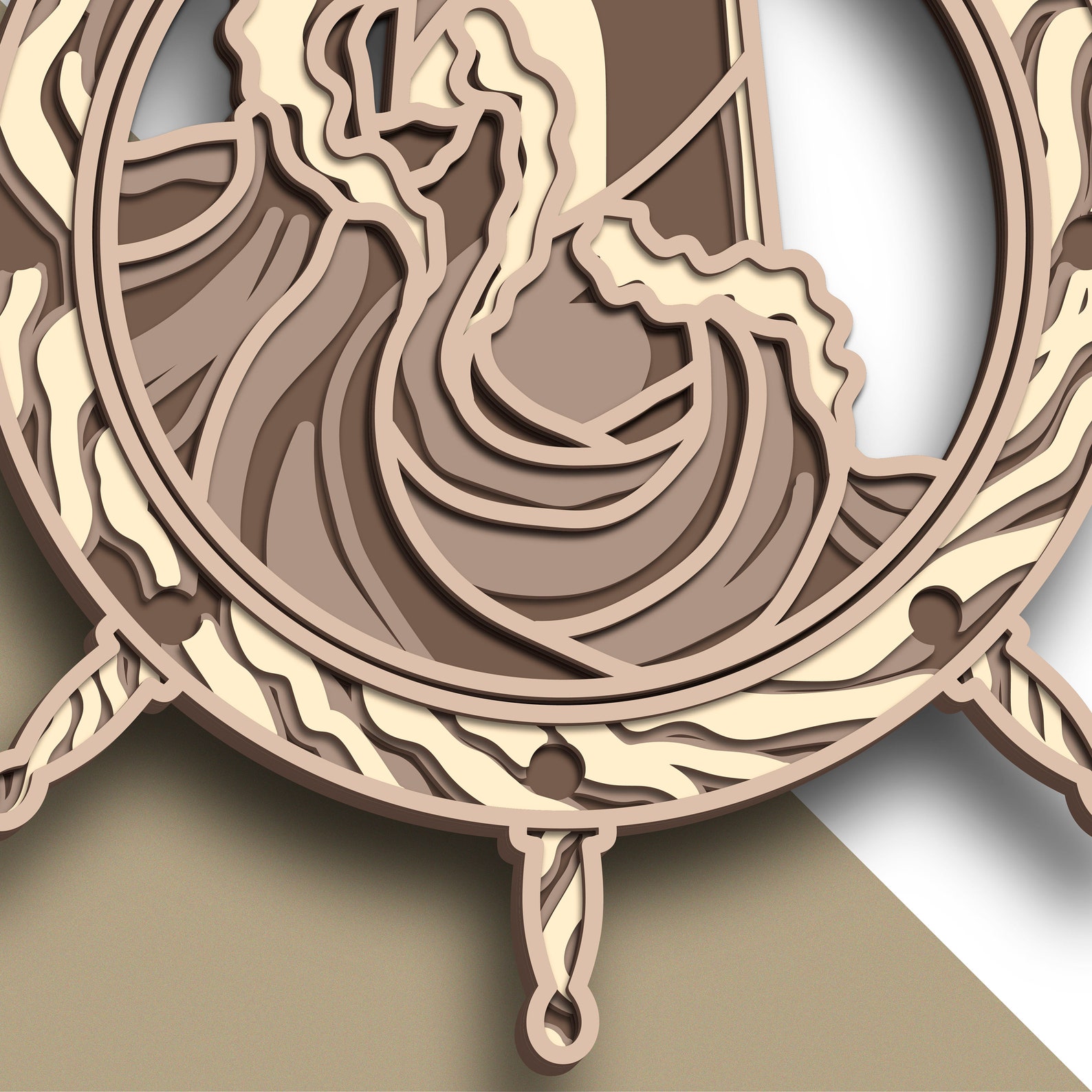Lighthouse multilayer SVG/ Lighthouse cut file/ 3D layer ...