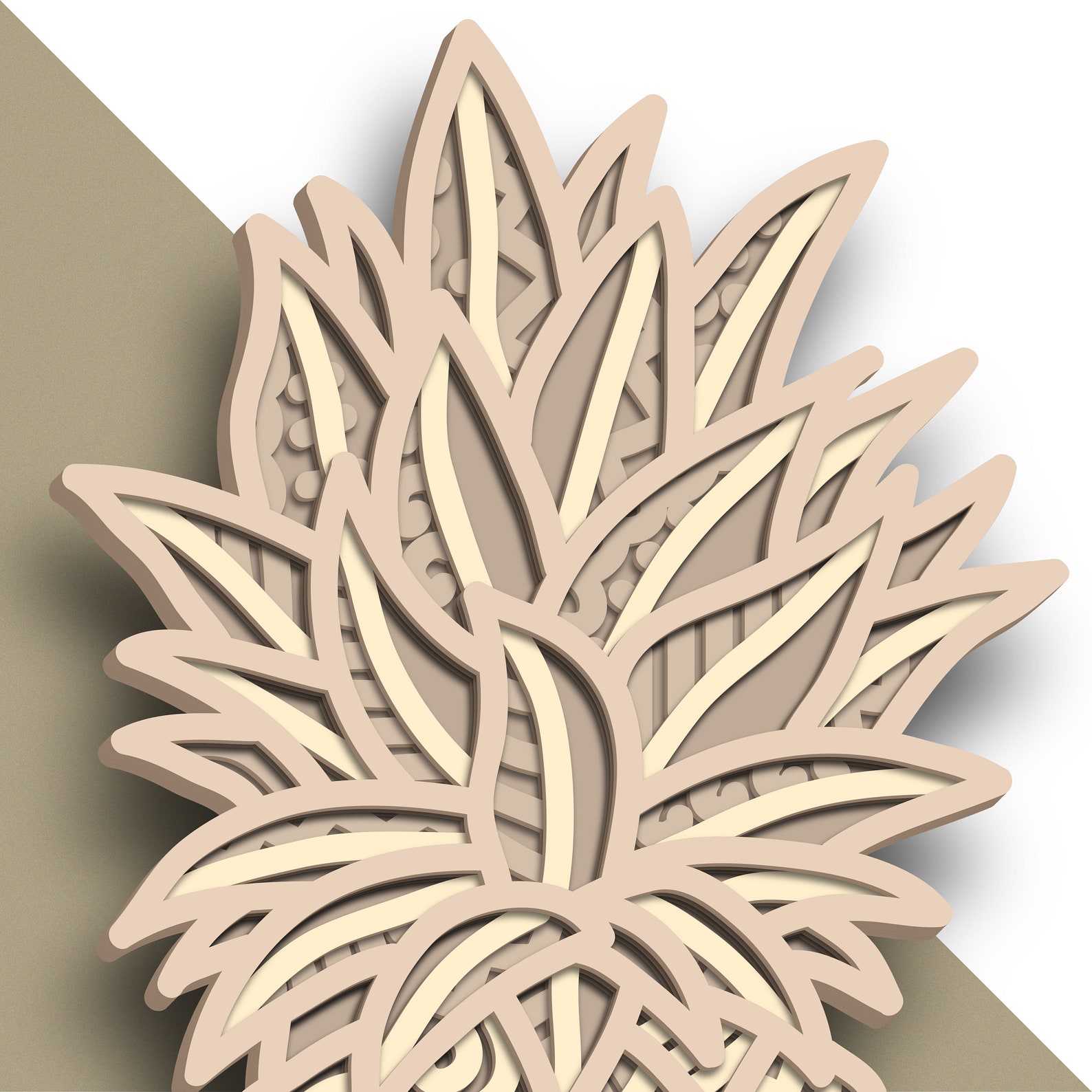 Free Free Layered Pineapple Svg 1 SVG PNG EPS DXF File