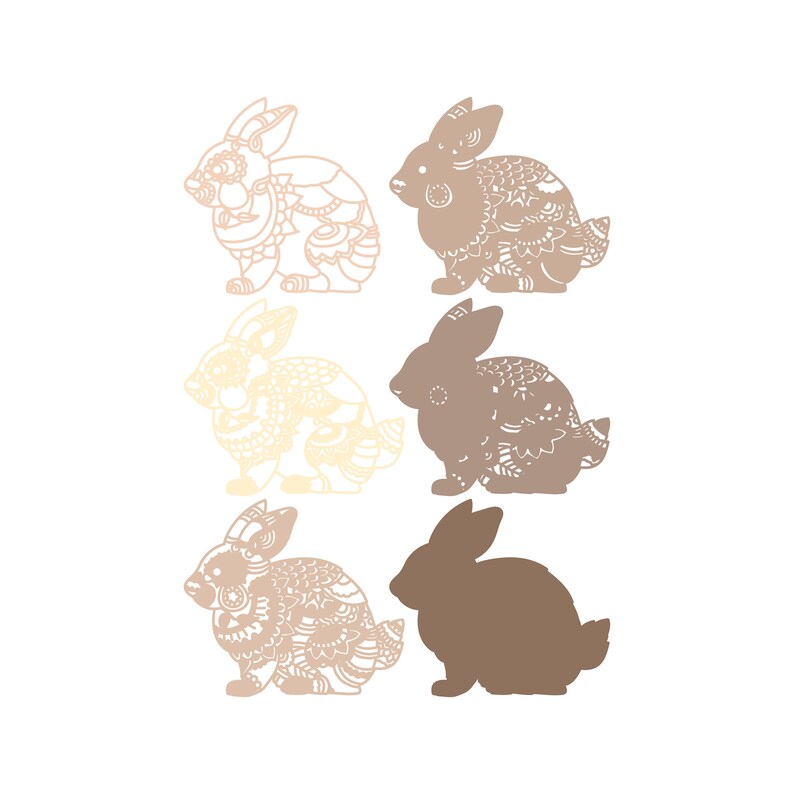 Download Rabbit Multilayer Svg Rabbit Cut File 3d Layer Plywood Cutting Paper Cutting Svg File 3d Mandala Plywood Art Collectibles Digital Delage Com Br