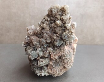 Aragonite spagnola grezza a forma di stella, collezione di minerali