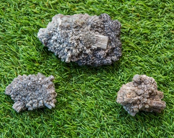 Rå spansk aragonit Sputnik-stjärnhopkristall, bergmineral