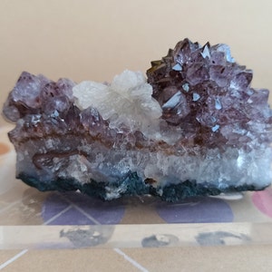 RARE Rose Amethyst, Amethyst Cluster Crystal, Purple Metaphysical Stone, Amethyst Mineral, Rose Amethyst, Brazil Amethyst