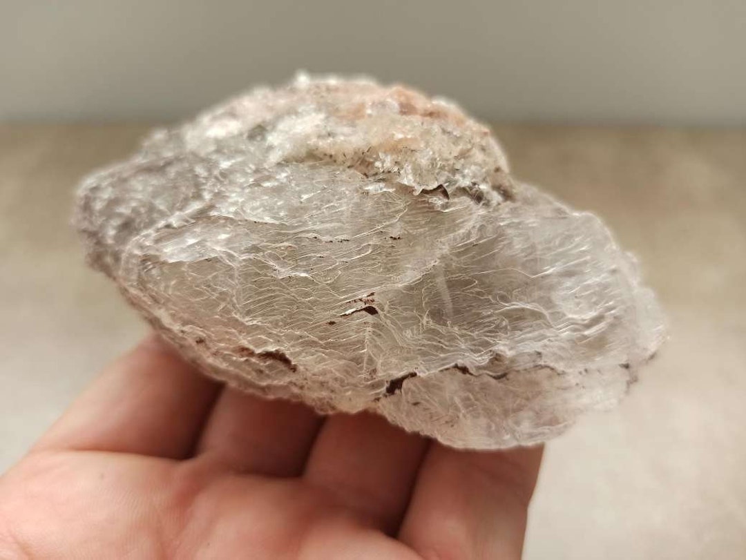 Raw Gypsum Mineral Gypsum Crystal Spain Mineral Crystal Raw Etsy
