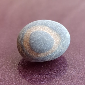 Irish Hag Stone: Beach Wishing Stone Amulet