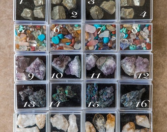 Polished Gemstone Mix, Tumbled Crystal Stone Collection