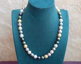 Mallorca Pearl Silver Plated Necklace, Mallorca Pearls, Wedding Jewelry, Wedding Necklace, Pearl Necklace