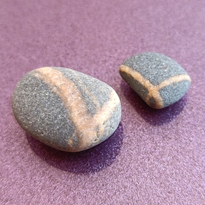 Pair of Irish Hag Stones: Ancient Celtic Wishing Stones