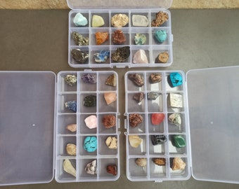 Colección completa de Minerales-Piedras Preciosas de segunda mano
