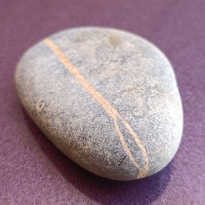 Irish Hag Stone: Beach Wishing Stone, Celtic Amulet