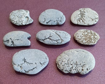 Natural Pattern Anti-Stress Stone: Holy Wishing Stone Amulet